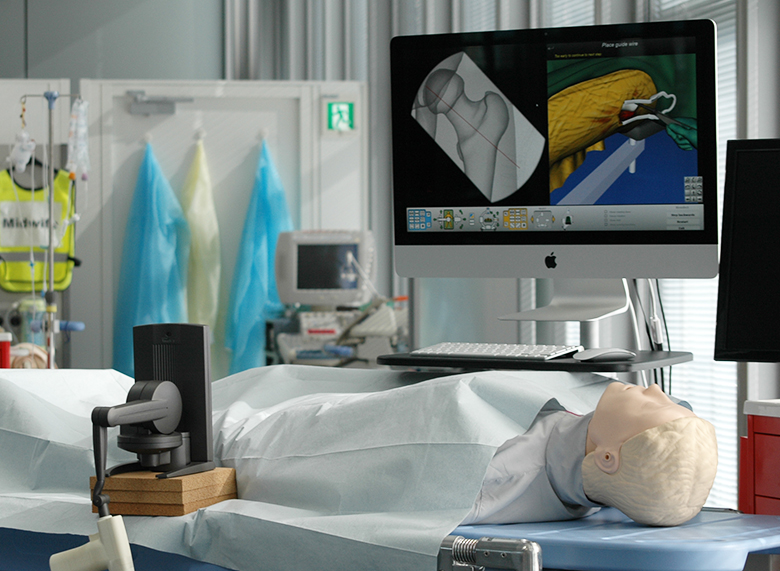整形外科手術シミュレータ学習システム Trauma Vision